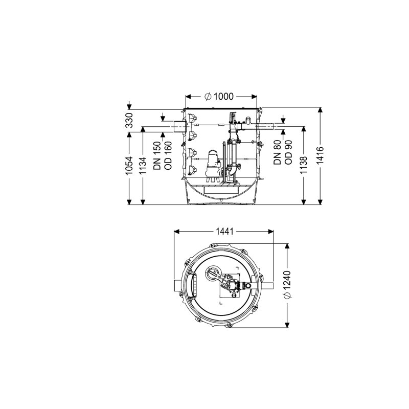 Kessel Aquapump Pumpstation Xl Tronic Gtf 1600 S1, 8743020