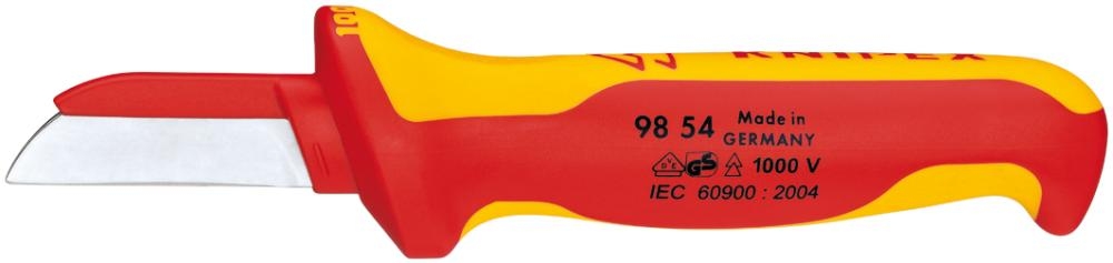 Knipex 98 54 Kabelmesser Isolierender Mehrko.-griff, Vde 190 Mm