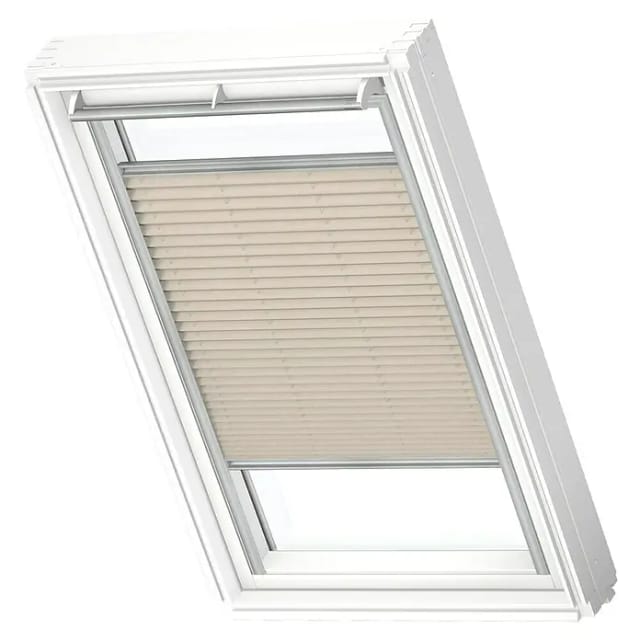 VELUX Plissee hellbeige, inkl. Montagematerial
