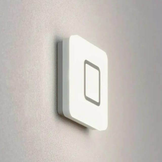 STEINEL Wand-/Deckenleuchte »M1 S«, LED, warmweiß, 8,8 W, 759 lm, 3000 K, 360°-Sensor, IP20 - weiss