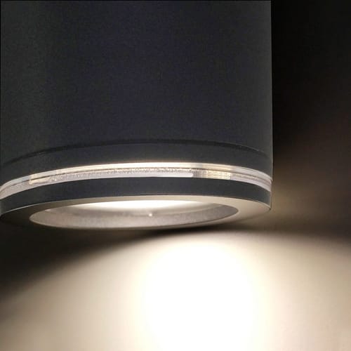STEINEL LED-Strahler »Spot Way«, 9,1 W, anthrazit, mit Dämmerungsschalter, IP44 - grau