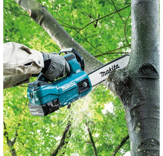 MAKITA Akku-Kettensäge »DUC254Z«, 18 V, ohne Akku - blau