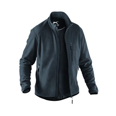 KÜBLER Fleecejacke »WEATHER«, Polyester - grau
