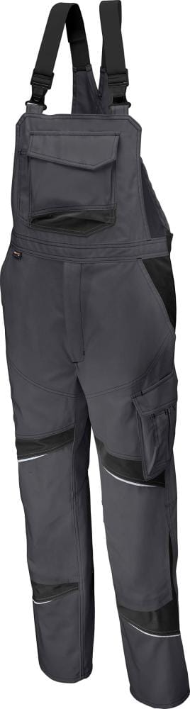 KÜBLER Arbeitslatzhose »ACTIVIQ«, anthrazit, schwarz, baumwolle, polyester - grau