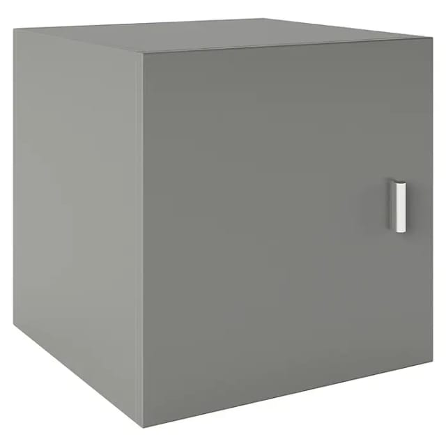 PHOENIX Türcontainer Raumteiler-Erweiterungsset BxHxL: 34,1 x 34,1 x 33,4 cm, Holz - grau