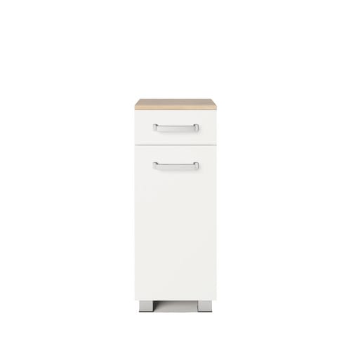 PHOENIX Standregal, BxHxT: 30,2 x 76,5 x 32,5 cm, weiß - weiss