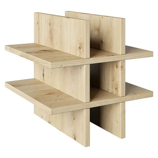 PHOENIX Bareinsatz Raumteiler-Erweiterungsset BxHxL: 34,1 x 34,1 x 33,4 cm, Holz - beige