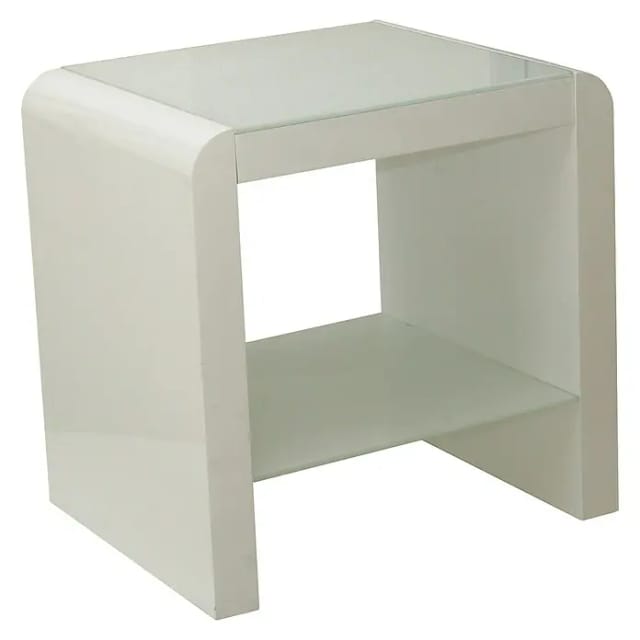 PHOENIX Beistelltisch »Atlanta«, BxHxT: 42,7 x 42,7 x 35 cm, Holz - weiss