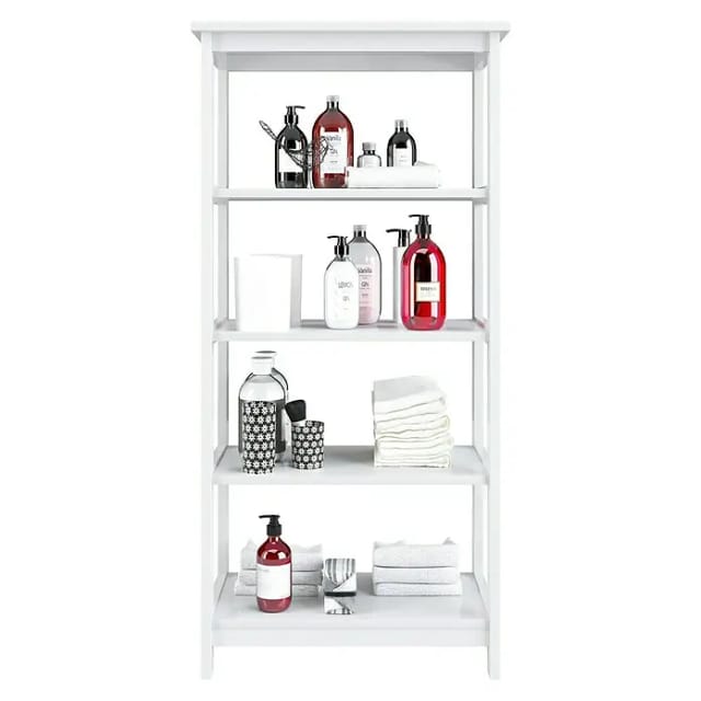 PHOENIX Regal »Country«, BxHxL: 70 x 145 x 30 cm, Holzwerkstoff - weiss