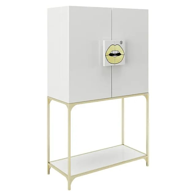 PHOENIX Bar-Kommode »BRANDI«, BxHxL: 100 x 170 x 45 cm - weiss