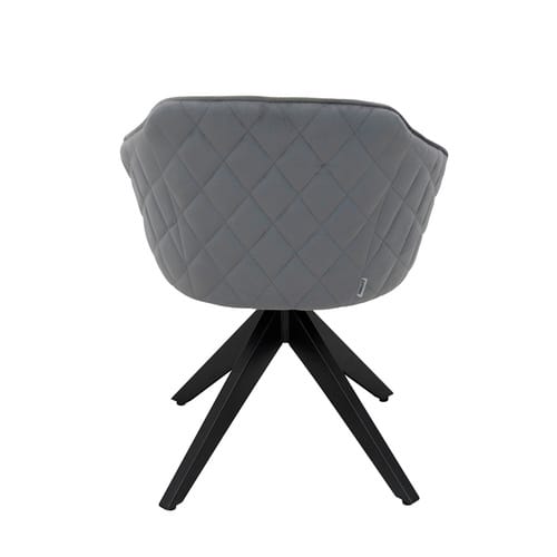 PHOENIX Drehstuhl »AMANDA«, BxHxL: 61 x 80 x 570 cm, bis max. 120 kg - grau