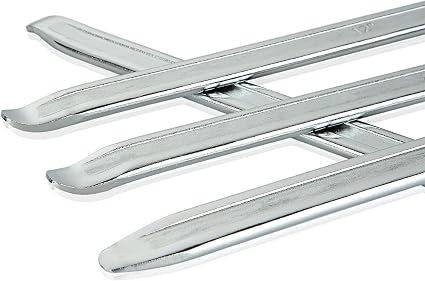 4 Stück 30 Cm Rollerreifen-abzieher, Manuell, Motorrad-/autoreifen, Manganstahl, Fahrrad, Motorrad - Silber