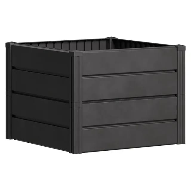KHW Hochbeet, BxH: 85 x 61 cm, Polypropylen (PP) - grau