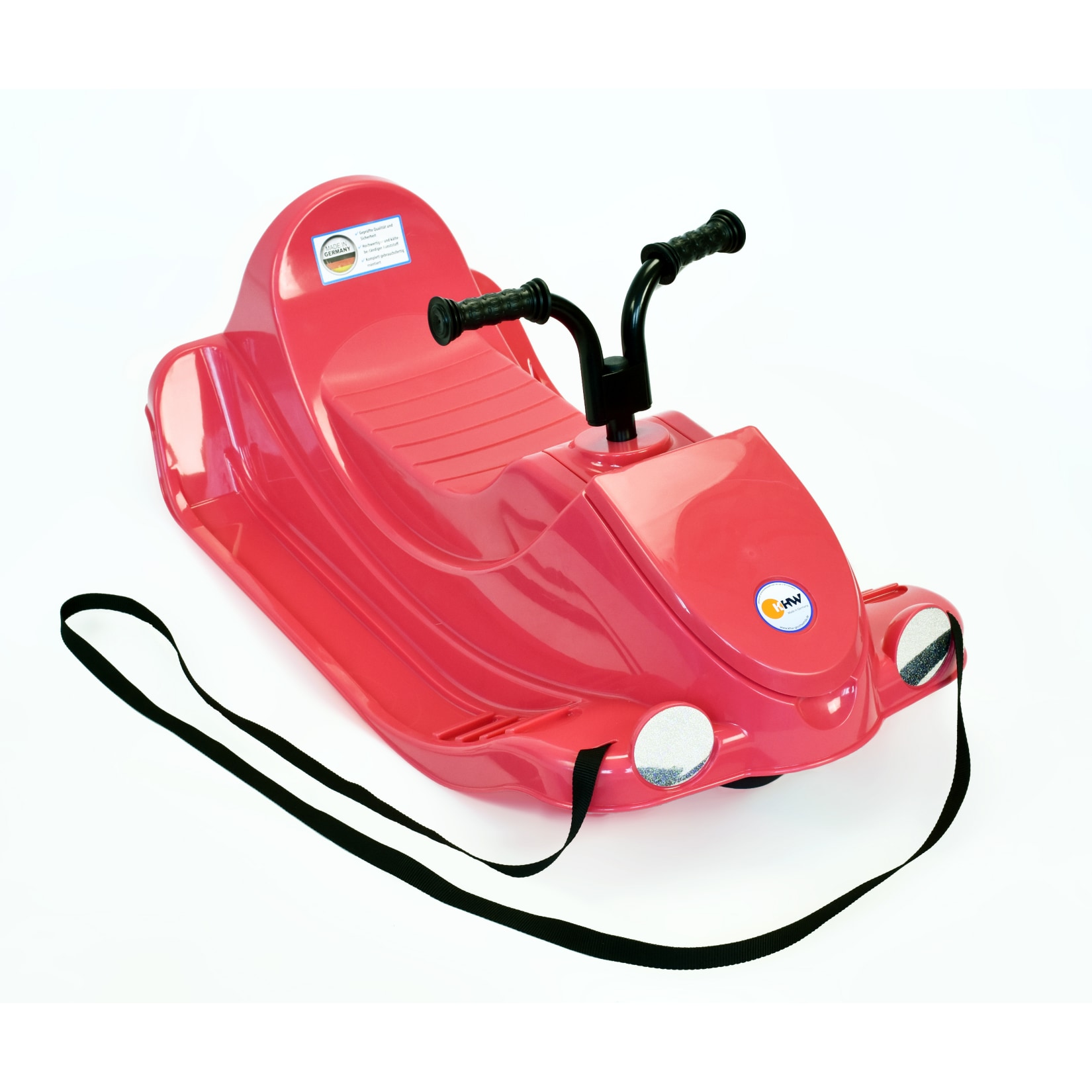 KHW Schlitten, Kunststoff, Max. Belastung: 30 kg - rosa