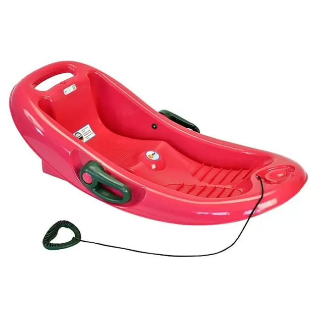 KHW Schlitten, Kunststoff, Max. Belastung: 70 kg - rosa