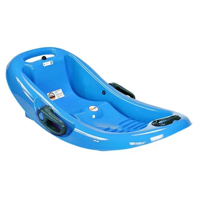 KHW Schlitten, Kunststoff, Max. Belastung: 70 kg - blau
