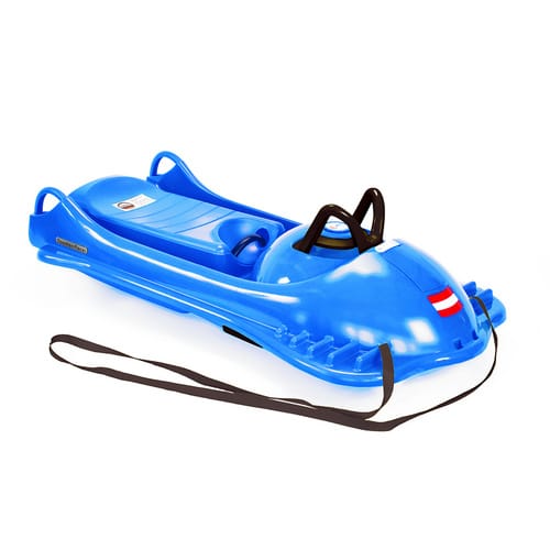 KHW Schlitten, Kunststoff, Max. Belastung: 60 kg - blau