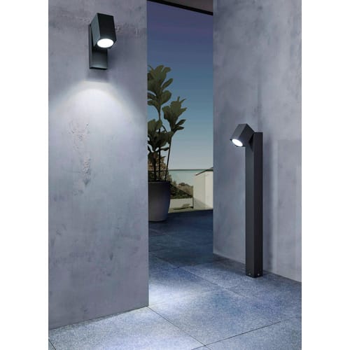 EGLO Wand-/Deckenleuchte »SAKEDA«, Aluminiumguss, 3000K - schwarz