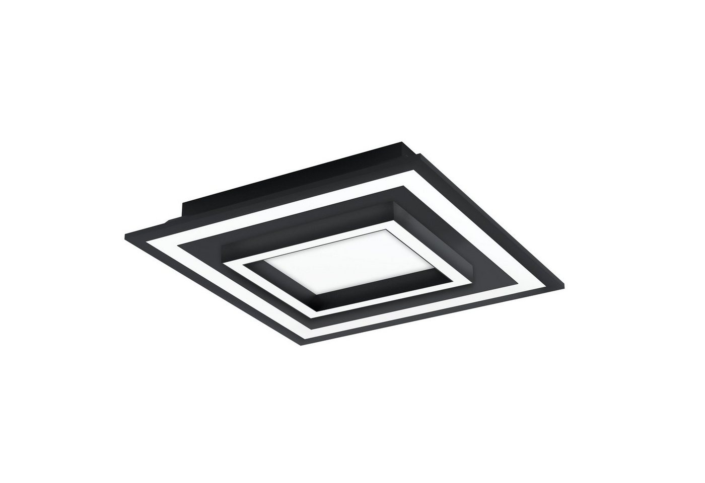 EGLO connect Wand-/Deckenleuchte »SAVATARILA-C«, Stahl, 2700-6500K - schwarz