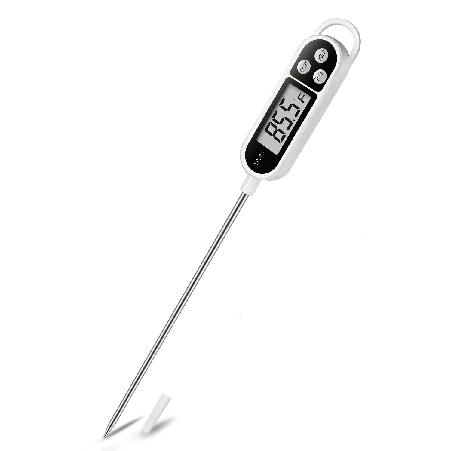 Digitales Sofortanzeige-fleischthermometer Zum Kochen, Zubereiten Von Speisen, Für Süßigkeiten, Frittieröl, Grillen, Bbq Und Räuchern.