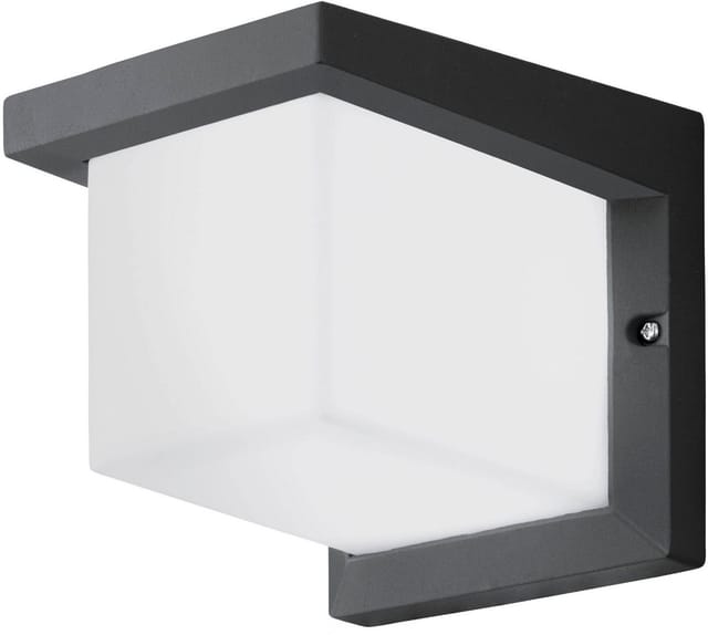 EGLO LED-Außenwandleuchte »DESELLA 1«, 10W,1200 lm, 3000 k, (HxL): 16 x 16 cm - schwarz
