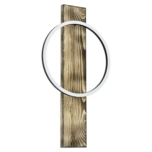 EGLO Wand-/Deckenleuchte »BOYAL«, stahl, holz, 3000K - schwarz