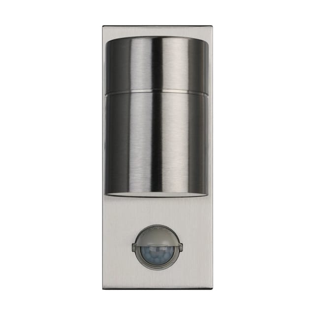 EGLO LED-Außenwandleuchte »RIGA 5«, 1x2,8 Watt, GU10, (HxL): 16,5 x 6,5 cm - silberfarben