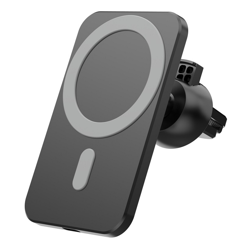 Kabelloses Magnetisches Autoladegerät, Magsafe Autoladegerät Für Iphone 15/14/13/12 Serie, Induktionsladegerät Mit Starkem Magnetismus Und Schnellladung