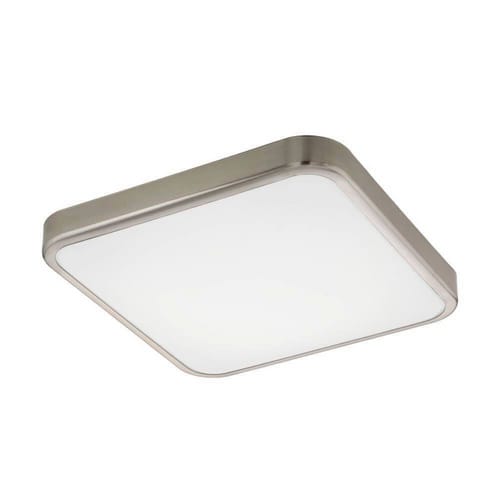 EGLO Wand-/Deckenleuchte »MANILVA 2«, Stahl, 3000K - grau