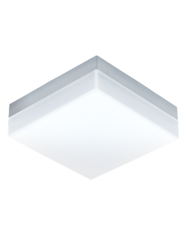 EGLO LED-Außenwandleuchte »SONELLA«, 8,2W, 1000 lm, 3000 k, anthrazit/weiss, (HxL): 21,5 x 21,5 cm