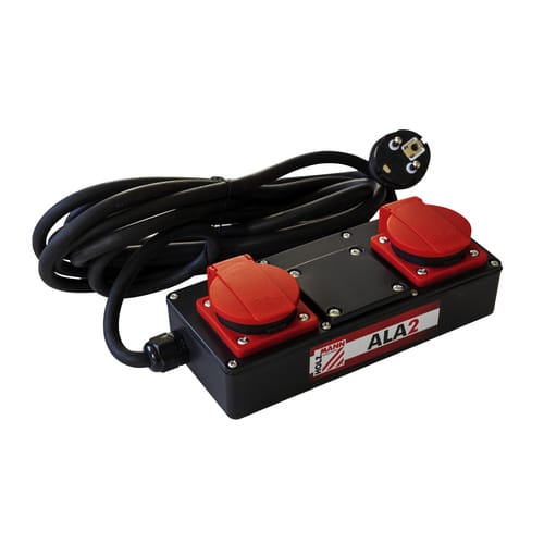 HOLZMANN-MASCHINEN Anlaufautomatik für Absauggeräte, 230 W - rot