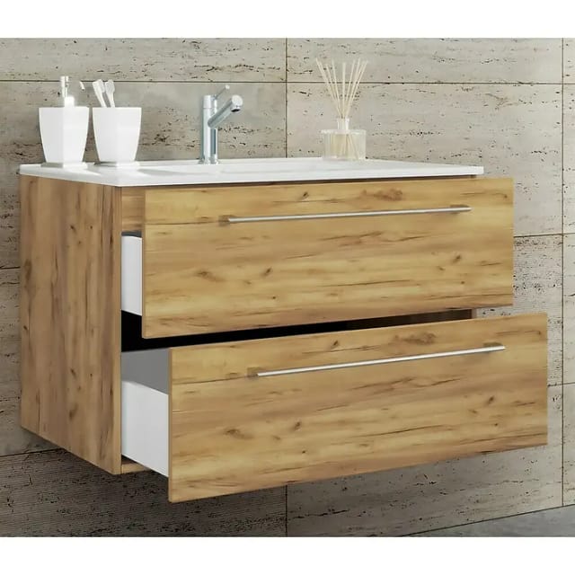 VCM Badmöbel »Badinos«, 2-teilig - beige