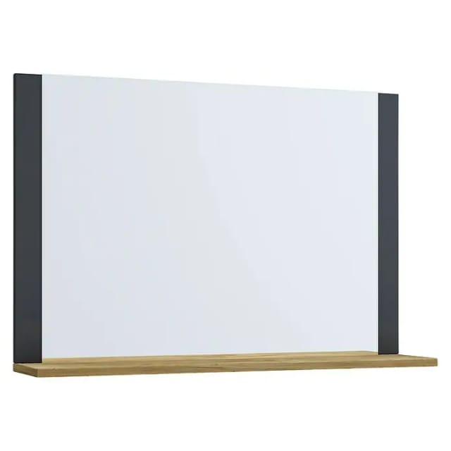 VCM Spiegel, BxHxT: 80 x 55 x 17 cm - grau