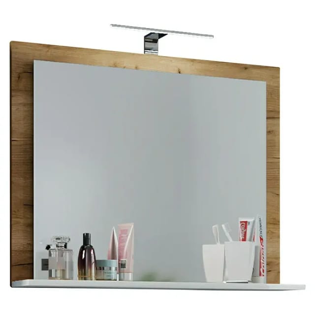 VCM Spiegel, BxHxT: 80 x 55 x 17 cm - beige