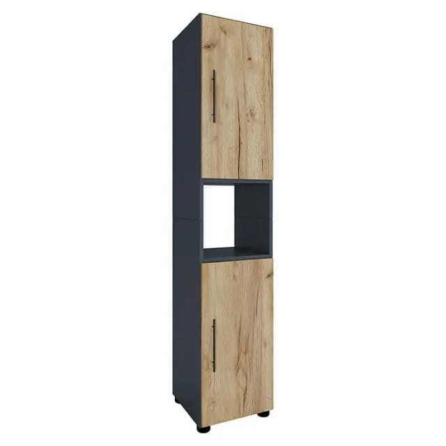 VCM Hochschrank »Flandu«, BxHxT: 31 x 160 x 30 cm - grau