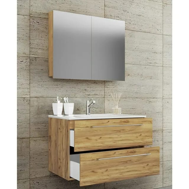 VCM Badmöbel »Badinos«, 3-teilig - beige