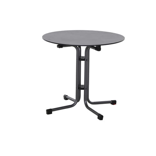 SIENA GARDEN Klapptisch »Sola«, BxHxL: 80 x 70 x 80 cm, Tischplatte: HPL-Platte - grau