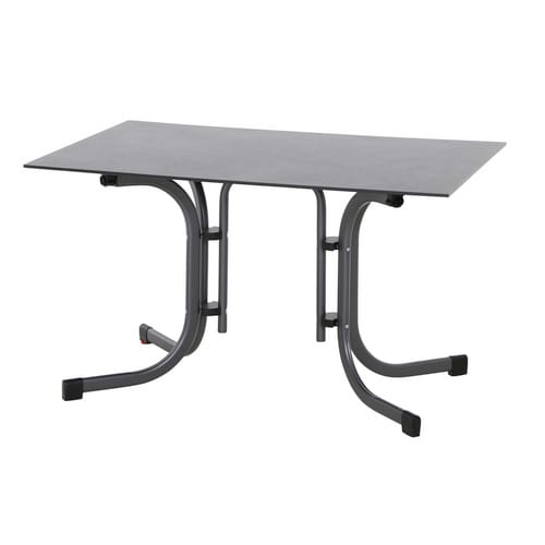 SIENA GARDEN Klapptisch »Sola«, BxHxL: 80 x 70 x 120 cm, Tischplatte: HPL-Platte - grau