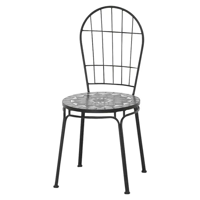 GARDAMO Stapelstuhl »Como«, BxHxT: 43 x 93.5 x 49 cm - schwarz