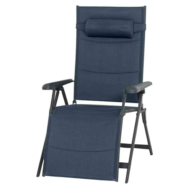 SIENA GARDEN Relaxliege »Premium«, Aluminium - blau
