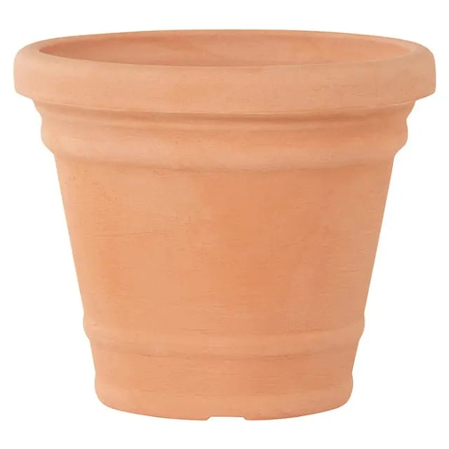 SIENA GARDEN Pflanzgefäß »Amalia«, Kunststoff, terrakottafarben, rund - braun