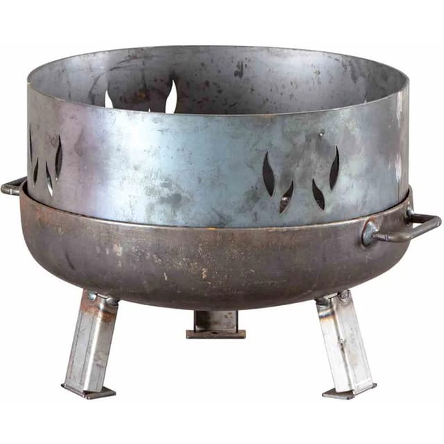 SIENA GARDEN Feuerschalenaufsatz »Mini«, Höhe: 10 cm, anthrazit - grau