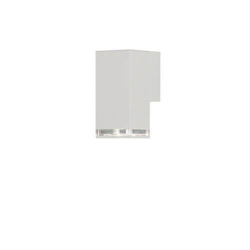 Konstsmide Außenleuchte »Pollux«, 7 W, BxHxT 7,5 x 16,5 x 11,5 cm, ohne Leuchtmittel - weiss