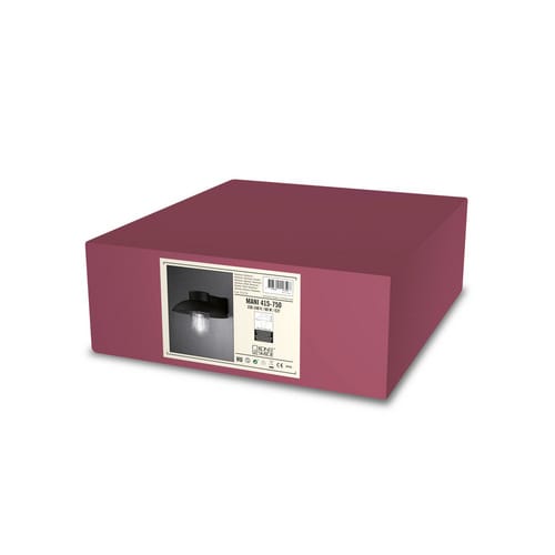 Konstsmide Außenleuchte »Mani«, 60 W, BxHxT 29 x 21 x 31 cm, ohne Leuchtmittel - schwarz