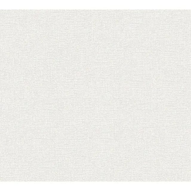 A.S. Création Vliestapete »Attractive«, 1 Tapetenrolle, Motiv: Uni, Ansatzfrei - weiss