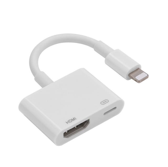[apple Mfi-zertifiziert] Hdmi-adapter Für Iphone 1080p Lightning Hdmi Av Digital Iphone Hd-mi-adapter Für Tv/projektor/monitor/ipad/iphone14-11 Xs, Nicht Anwendbar Für Netflix