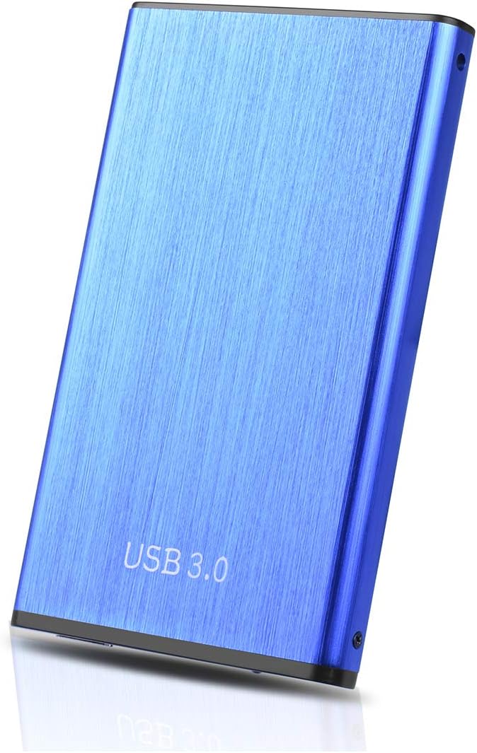 Usb3.0-aluminium-speicher 2,5-zoll-festplatte Für Pc, Xbox One, Desktop, Laptop, Chromebook, Xbox 360.a (2 Tb, Blau)