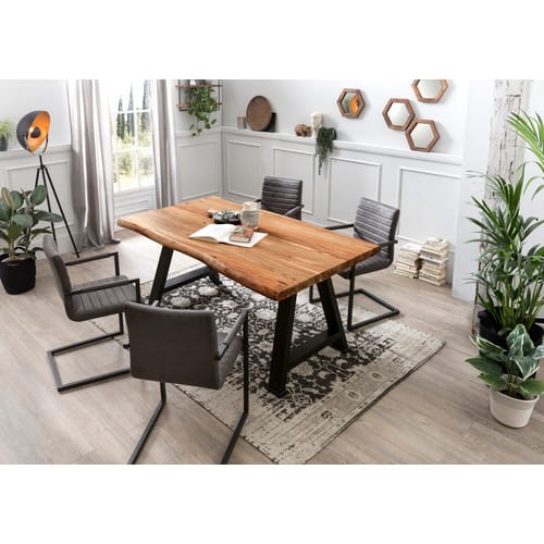 SIT Spiegel »PANAMA«, BxH: 35 x 35 cm, sechseckig - braun