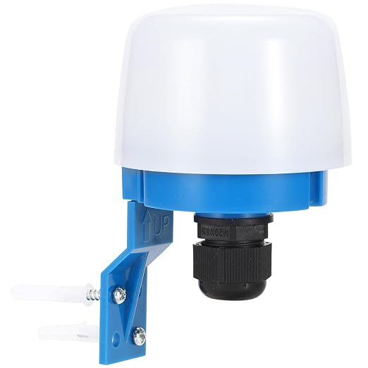 1 Stück Ac 220v 25a Fotoelektrischer Zellensensorschalter, Automatischer Ein-/ausschalter Mit Fotosteuerung, Fotoelektrischer Sensorschalter, Sensorschalter