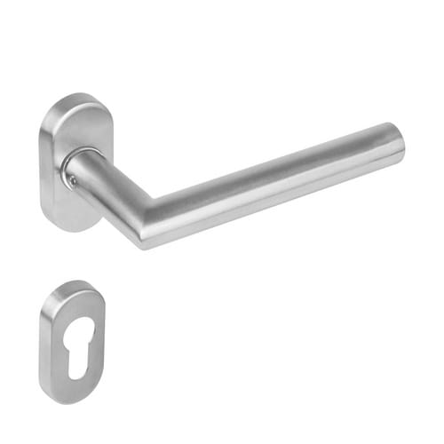 Intersteel Türdrücker, 63x31x10 mm PZ-Rosetten